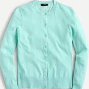 J Crew Jackie cardigan, pale green